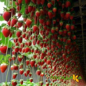 Клубника ампельная Анастасия купить по цене от 370р. в интернет-магазине «Посадика» с доставкой почтой в в Задонске и по всей России – [изображение №1].